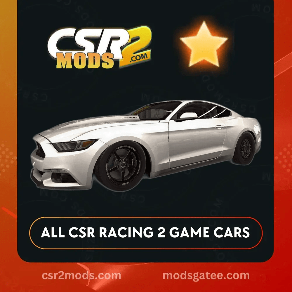 CSR2 Ford Mustang Hpe750 Gold Stars Car | CSR2 MODS