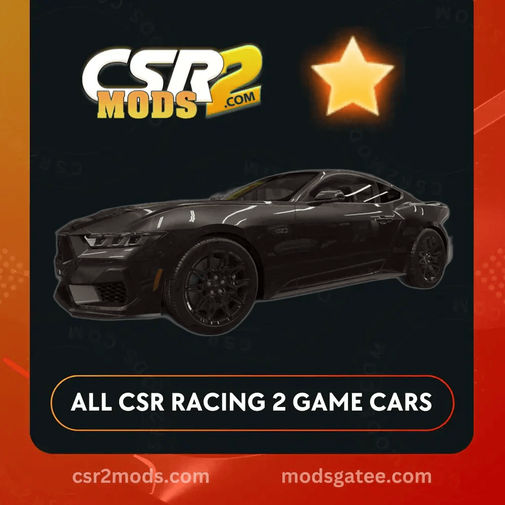 CSR2 Ford Mustang GT 2024 Gold Stars CSR2 Car