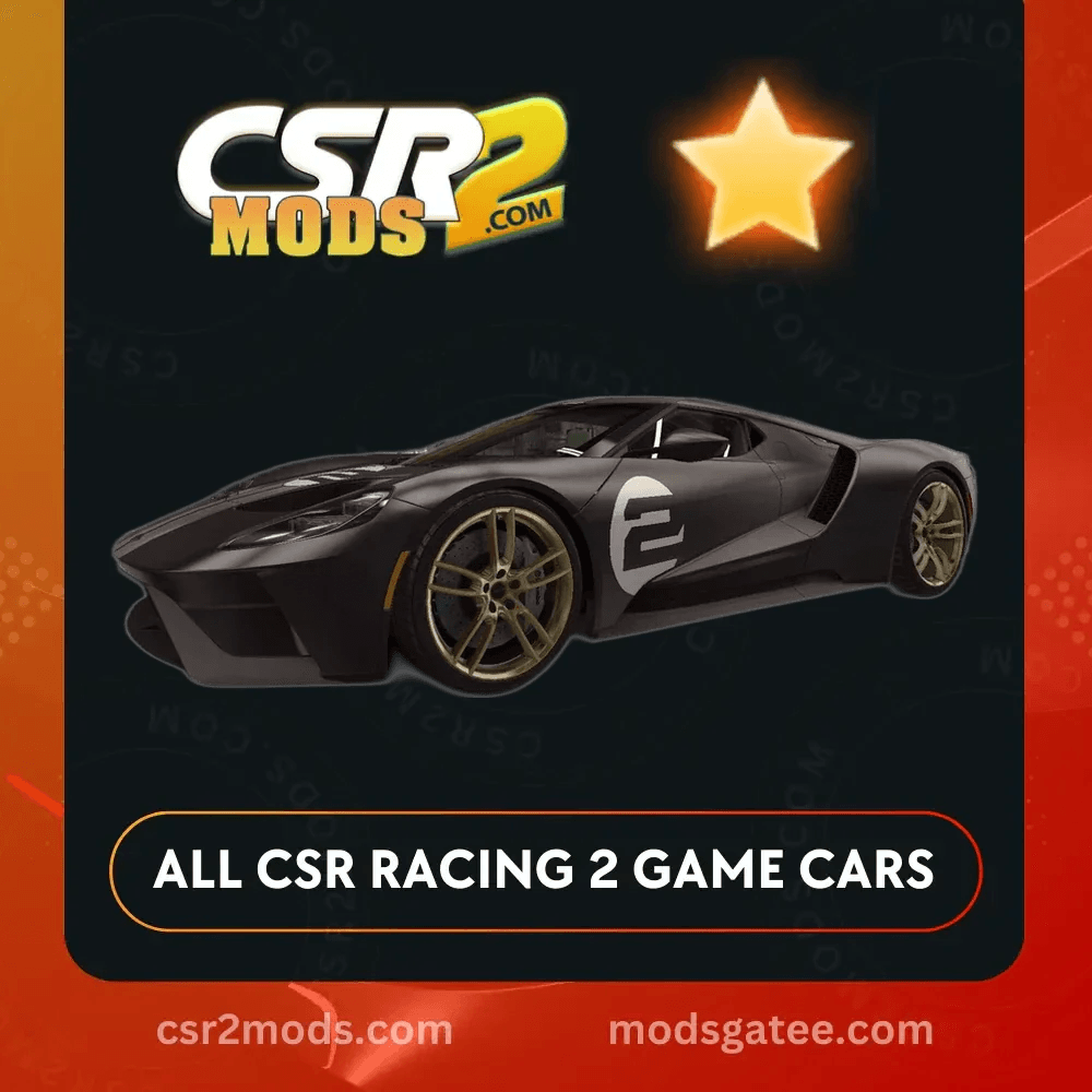 CSR2 Ford GT 66 Heritage Edition Gold Stars CSR2 Car
