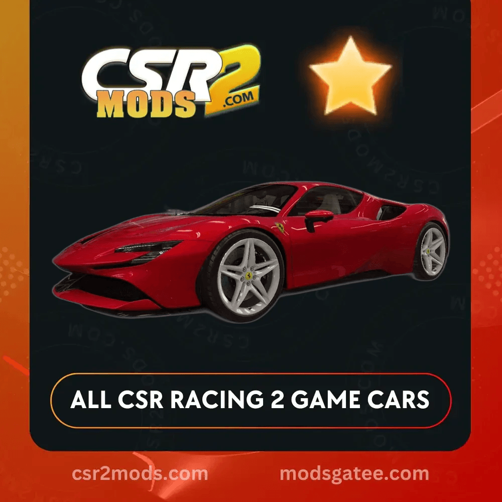CSR2 Ferrari Sf90 Stradale Gold Stars Car | CSR2 MODS