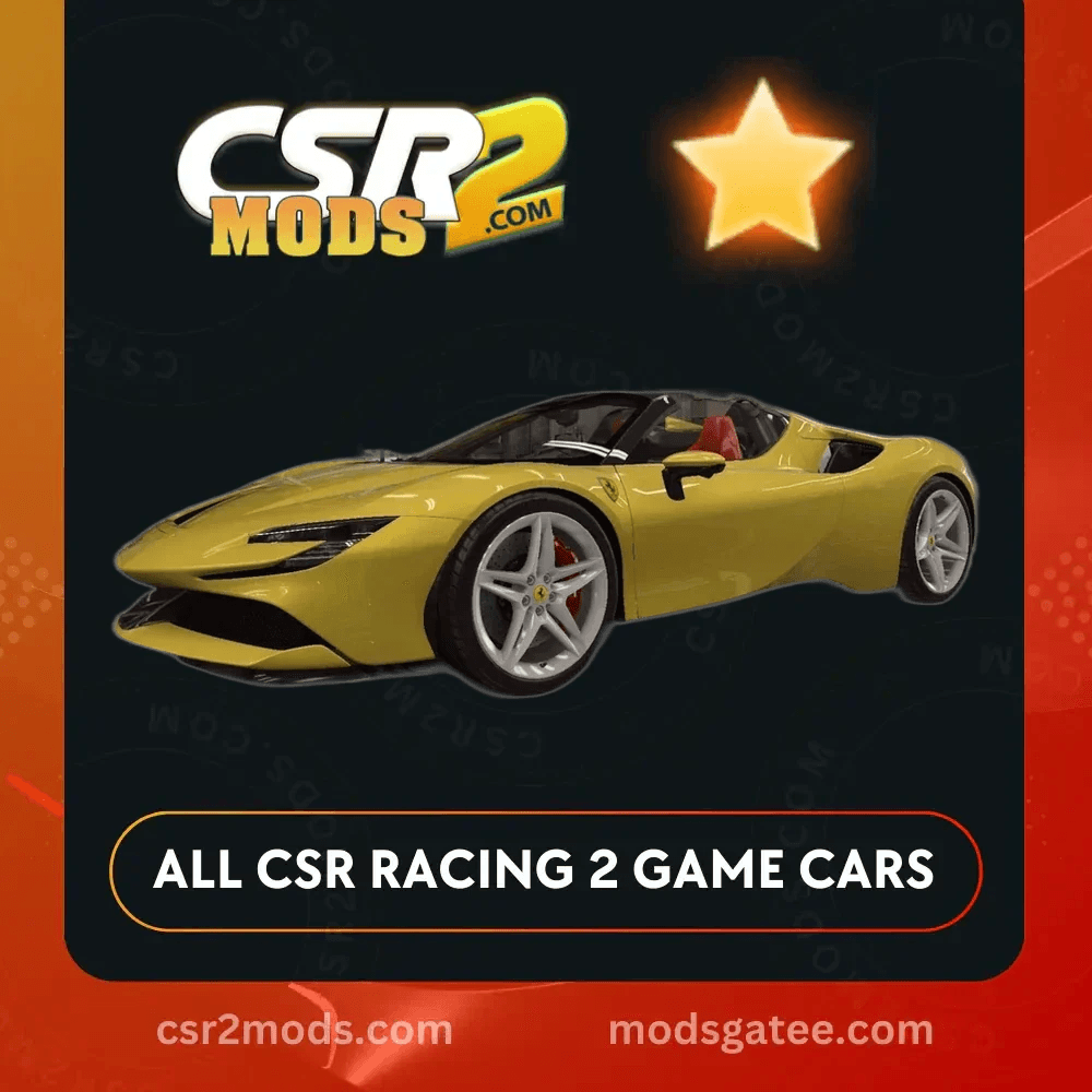 CSR2 Ferrari Sf90 Spider Gold Stars Car | CSR2 MODS