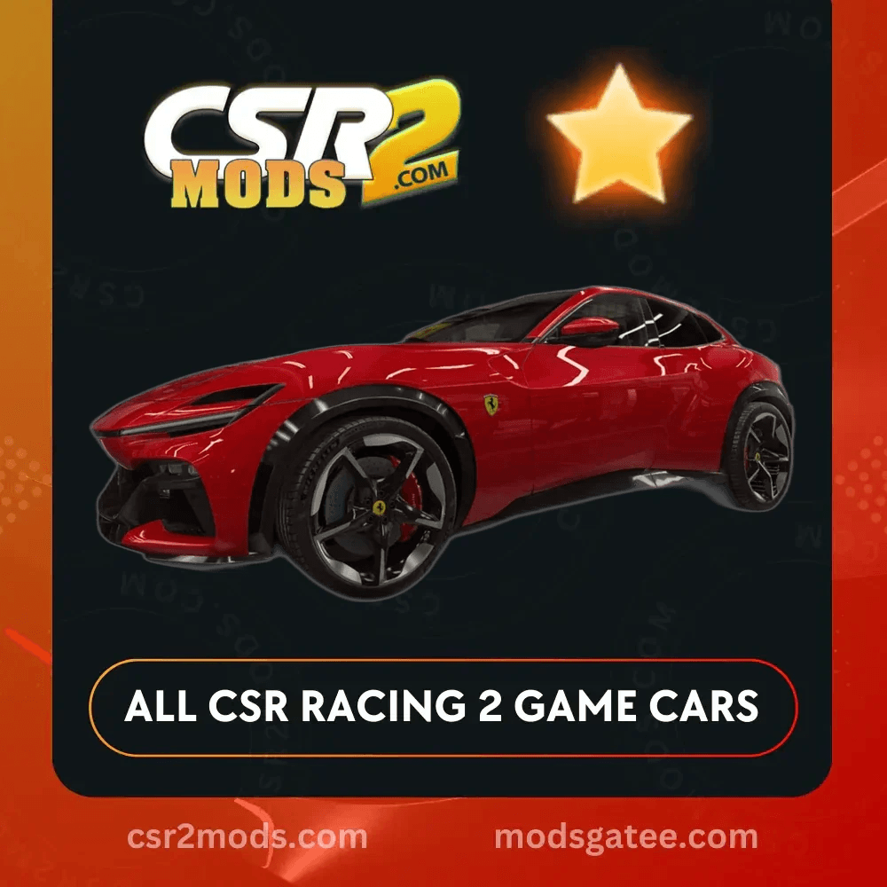 CSR2 Ferrari Purosangue Gold Stars Car | CSR2 MODS
