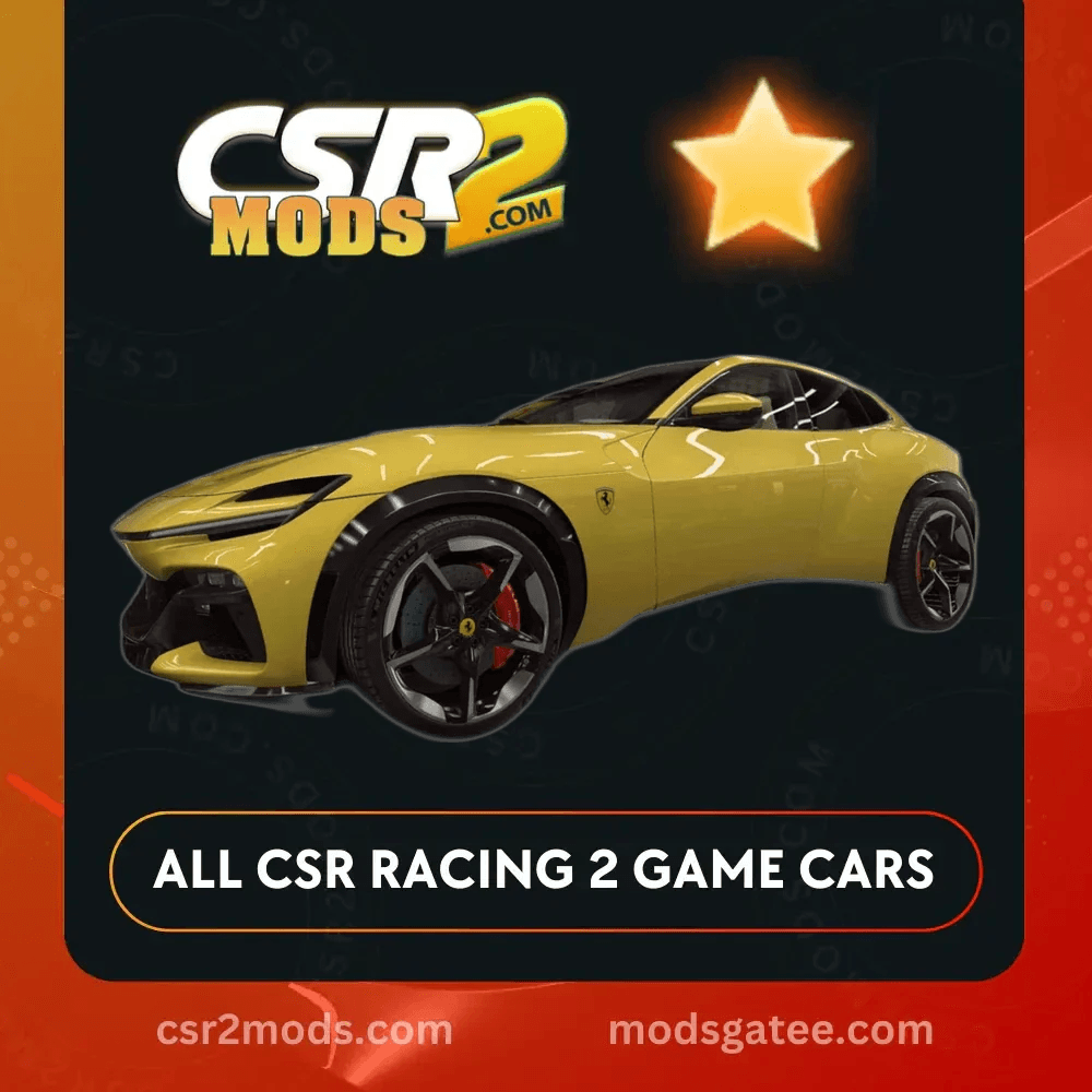 CSR2 Ferrari Purosangue Gold Stars Car | CSR2 MODS