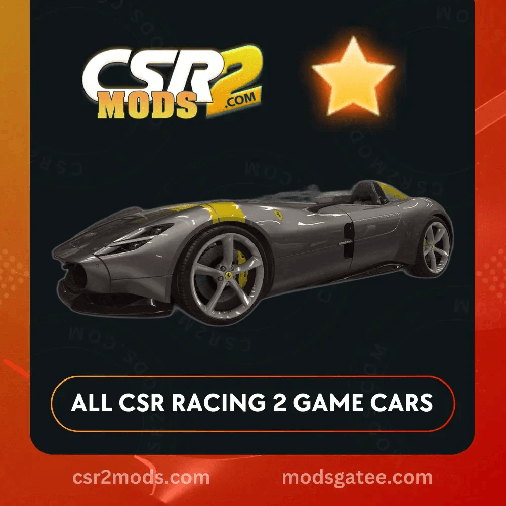 CSR2 Ferrari Monza Sp2 Gold Stars Car | CSR2 MODS