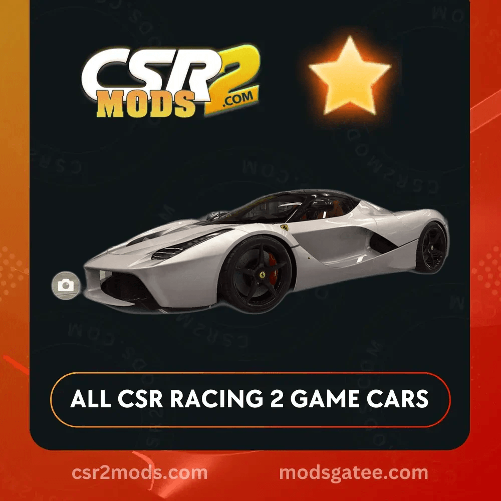 CSR2 Ferrari Laferrari Gold Stars Car | CSR2 MODS