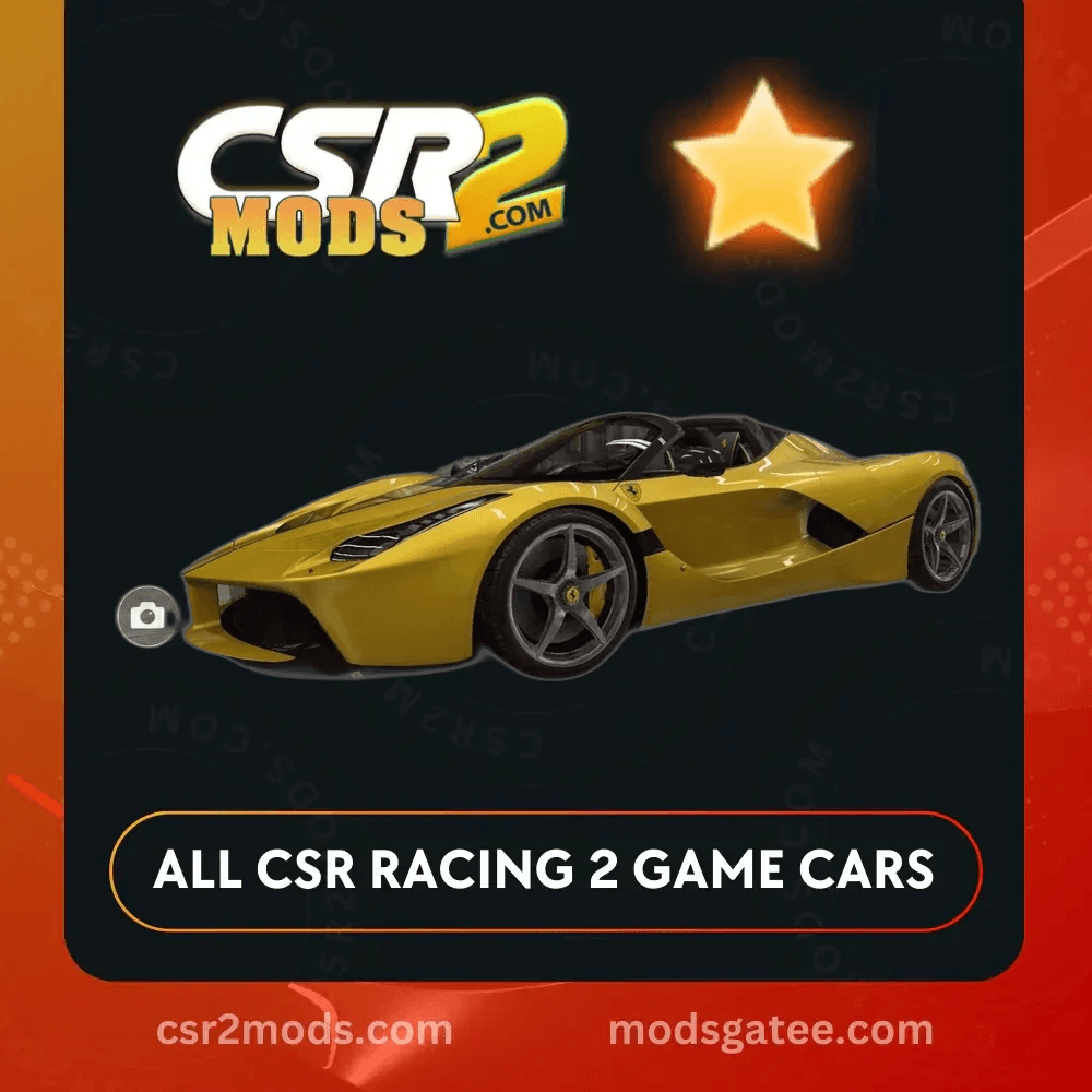 CSR2 Ferrari Laferrari Aperta Gold Stars Car | CSR2 MODS