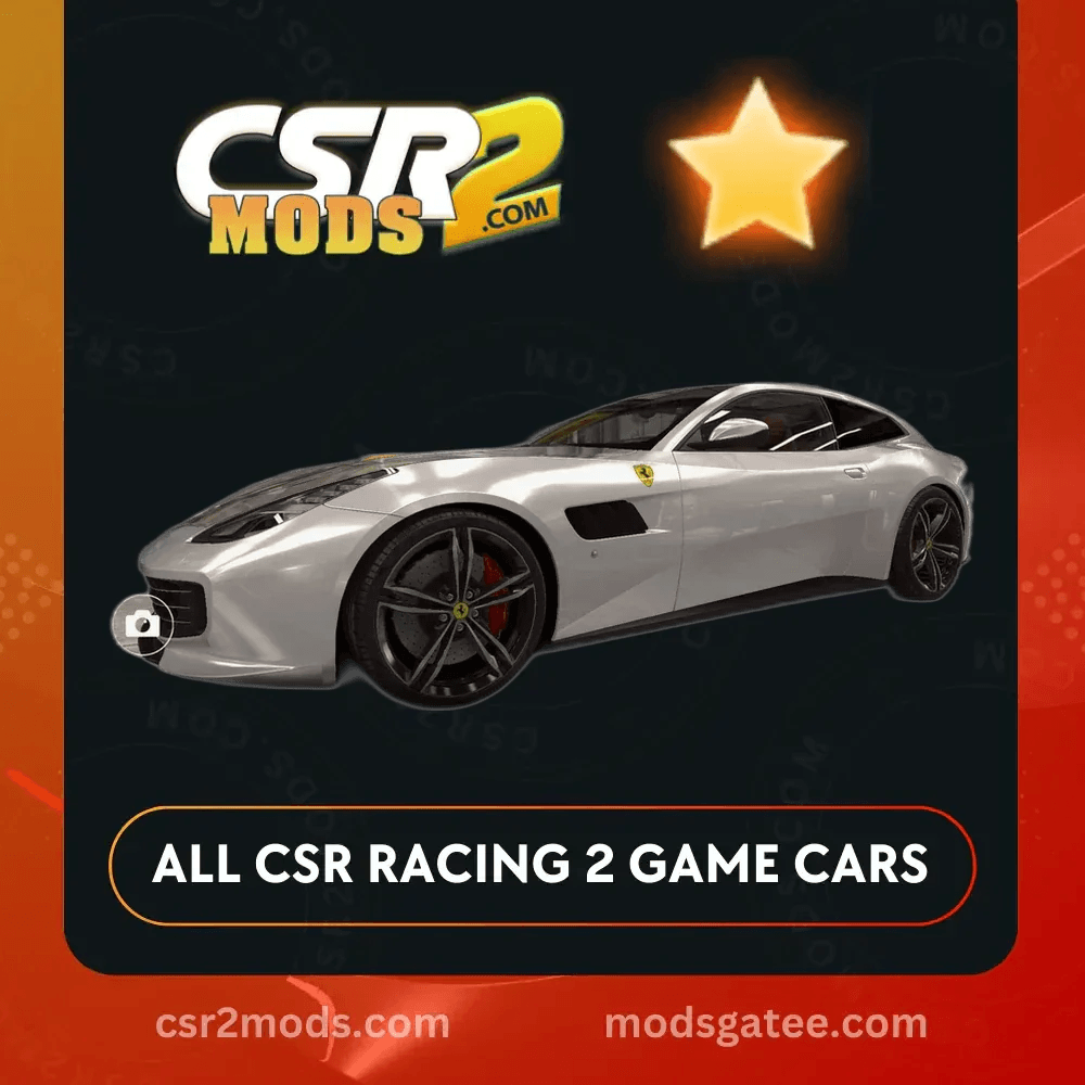CSR2 Ferrari Gtc4Lusso Gold Stars Car | CSR2 MODS
