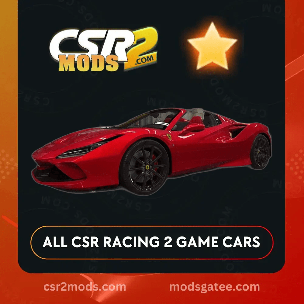 CSR2 Ferrari F8 Spider 2020 Gold Stars Car | CSR2 MODS