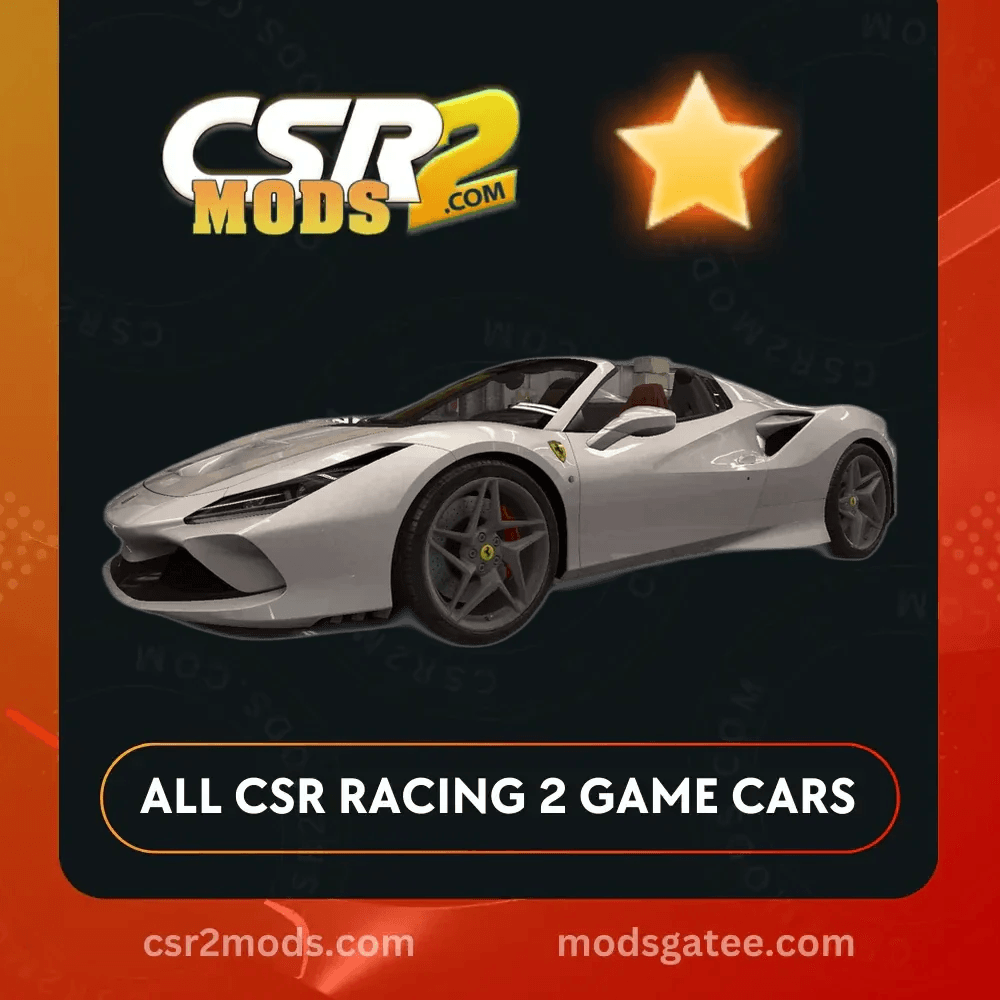CSR2 Ferrari F8 Spider 2020 Gold Stars Car | CSR2 MODS
