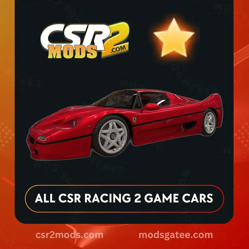 CSR2 Ferrari F50 Gold Stars CSR2 Car