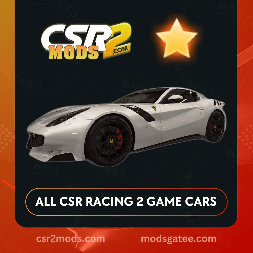 CSR2 Ferrari F12Tdf Gold Stars Car | CSR2 MODS