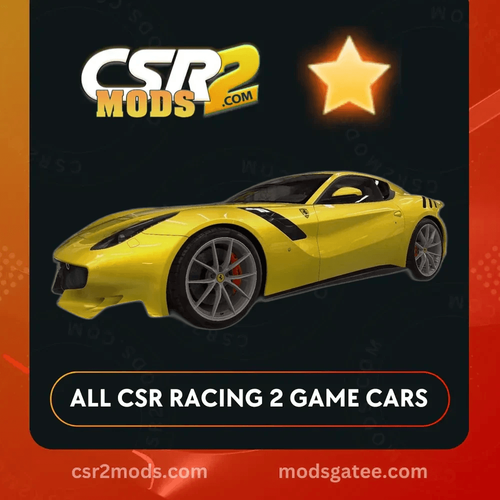 CSR2 Ferrari F12Tdf Gold Stars Car | CSR2 MODS