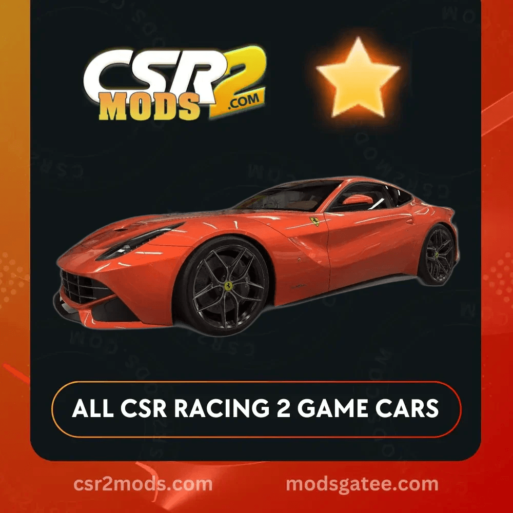 CSR2 Ferrari F12berlinetta Gold Stars CSR2 Car