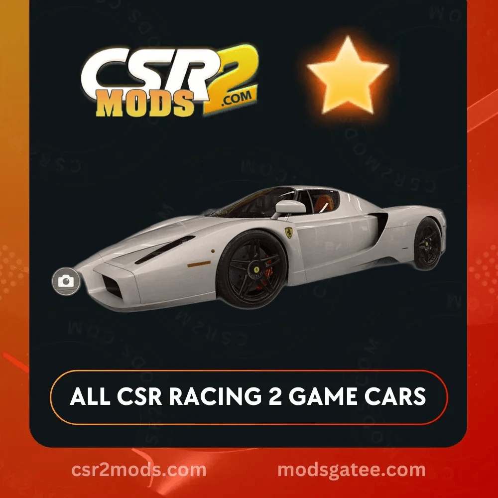 CSR2 Ferrari Enzo Gold Stars Car | CSR2 MODS