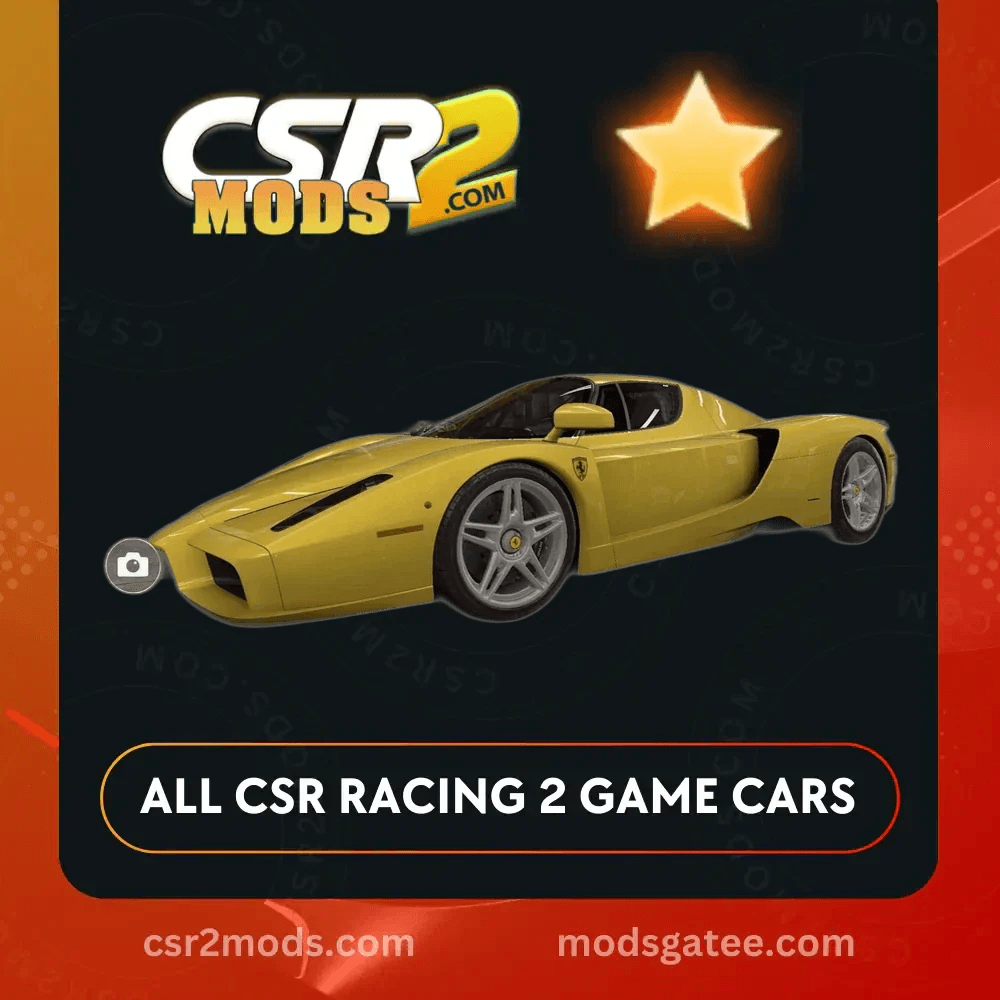 CSR2 Ferrari Enzo Gold Stars Car | CSR2 MODS