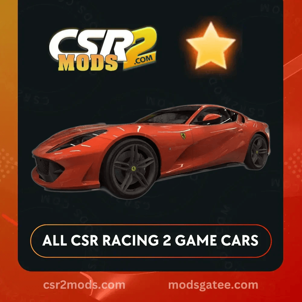 CSR2 Ferrari 812 Superfast Gold Stars Car | CSR2 MODS