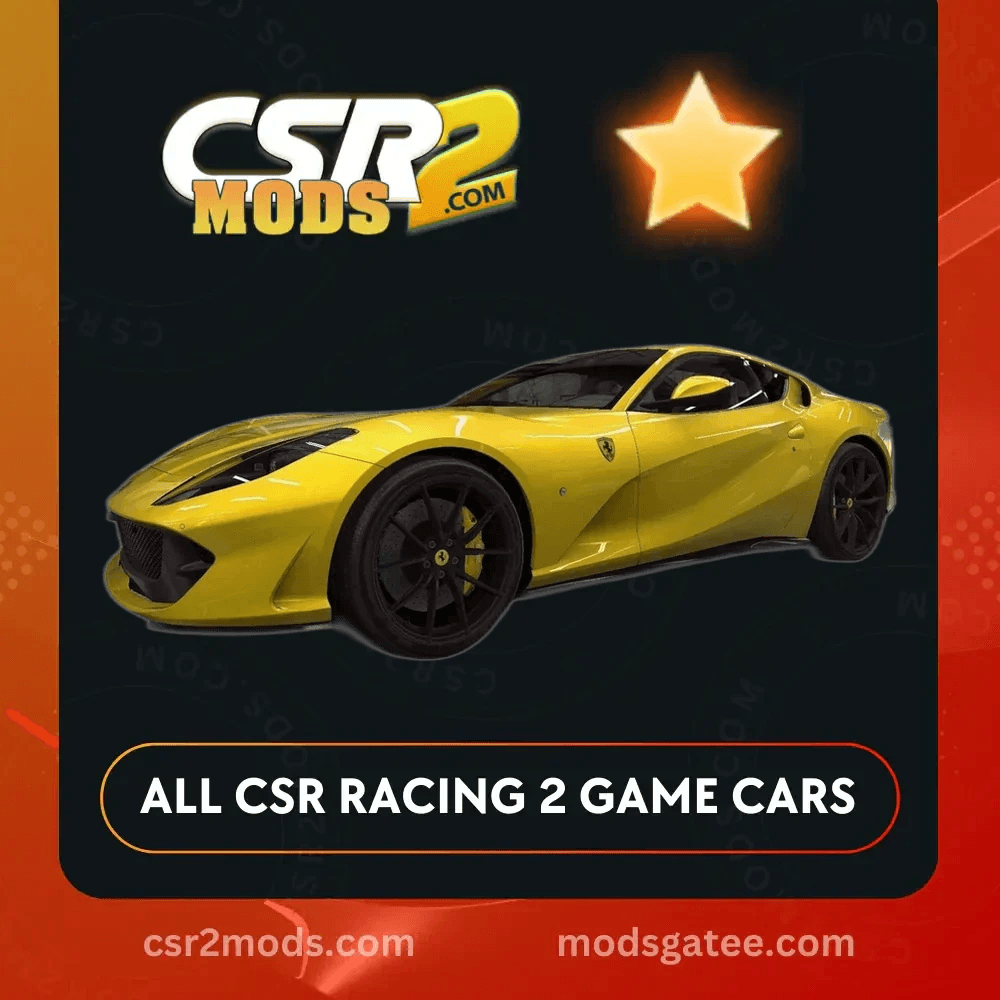 CSR2 Ferrari 812 Superfast Gold Stars Car | CSR2 MODS