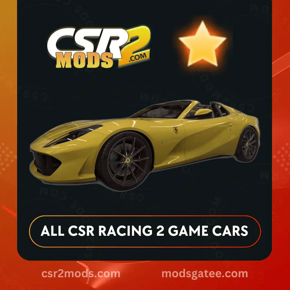 CSR2 Ferrari 812 Gts Gold Stars Car | CSR2 MODS