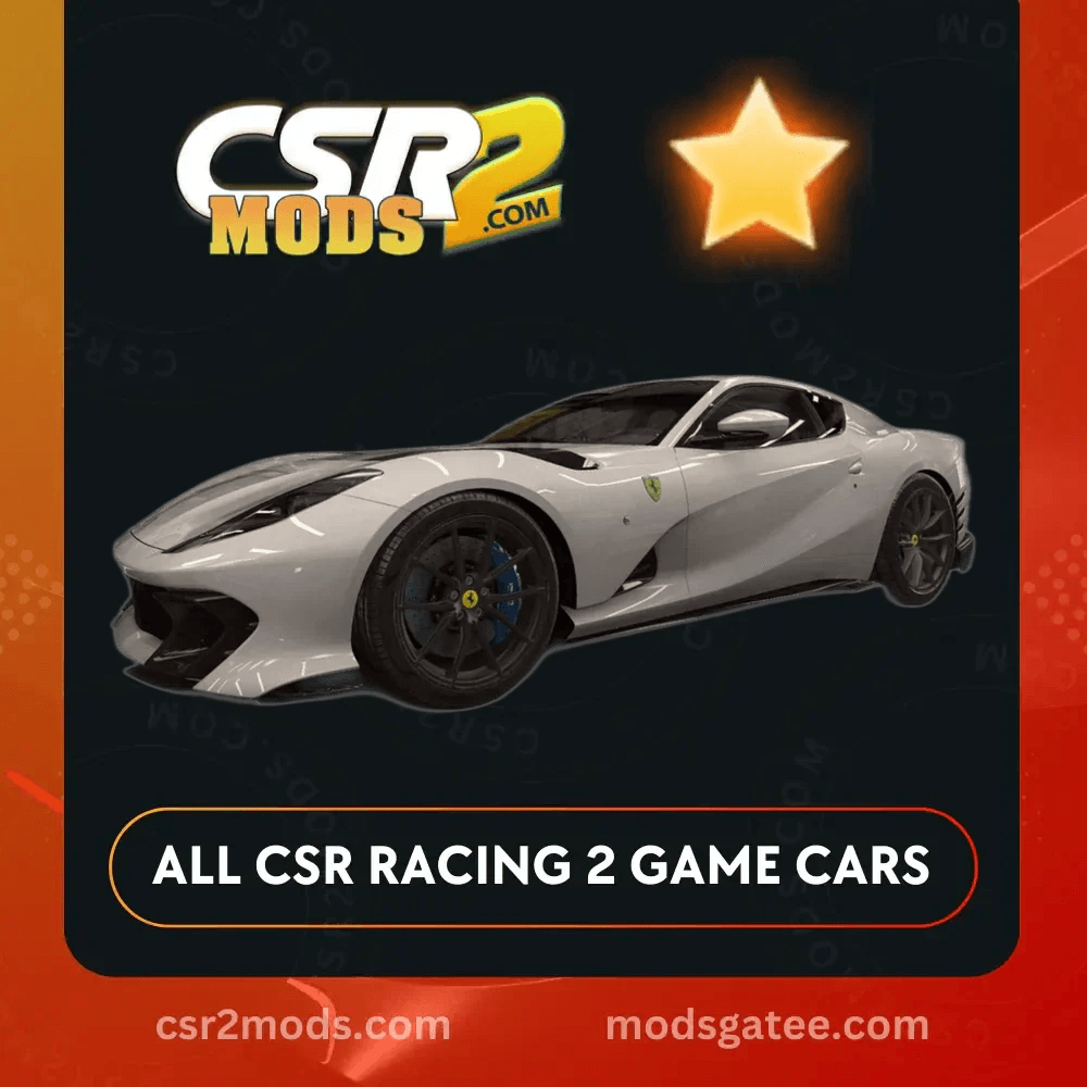 CSR2 Ferrari 812 Competizione Gold Stars Car | CSR2 MODS