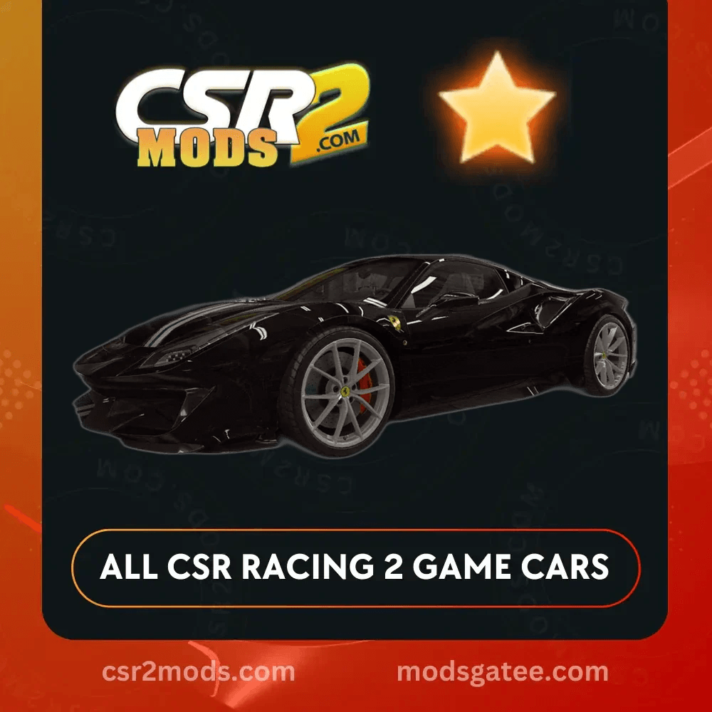 CSR2 Ferrari 488 Pista Gold Stars CSR2 Car