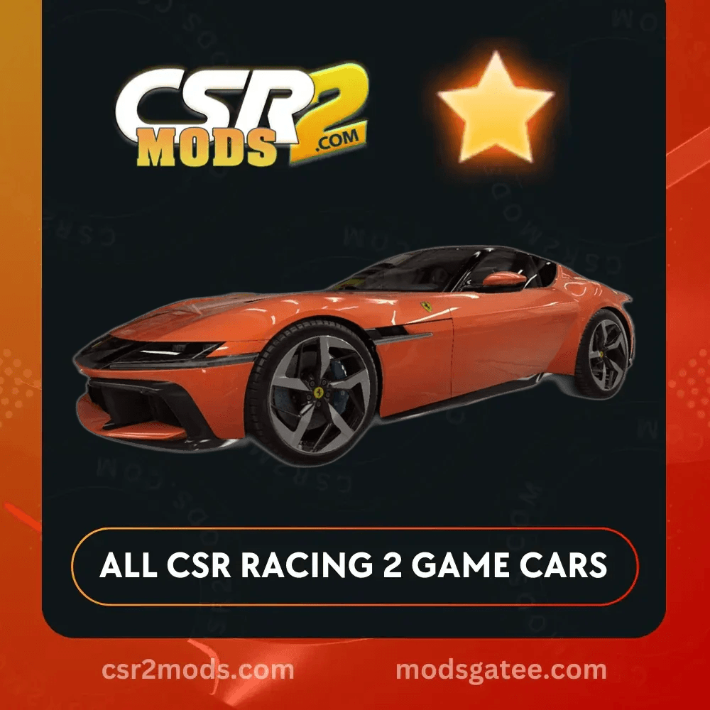CSR2 Ferrari 12 Cilindri Gold Stars Car | CSR2 MODS