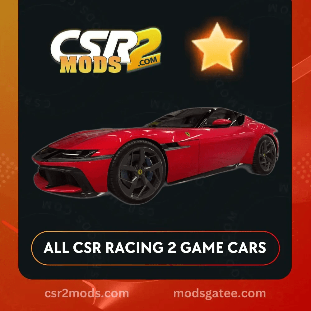 CSR2 Ferrari 12 Cilindri Gold Stars Car | CSR2 MODS