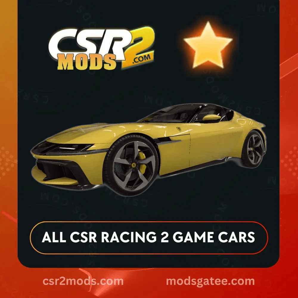 CSR2 Ferrari 12 Cilindri Gold Stars Car | CSR2 MODS