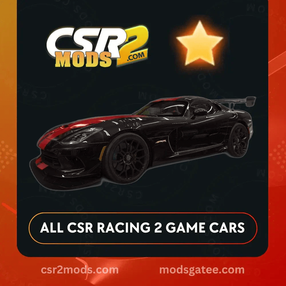 CSR2 Dodge Viper ACR Gold Stars CSR2 Car