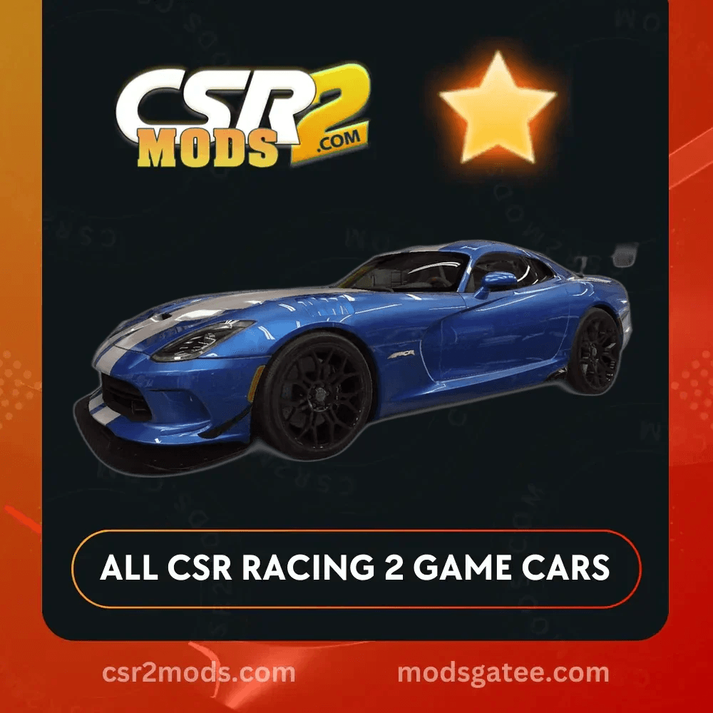 CSR2 Dodge Viper ACR Gold Stars CSR2 Car — image 2