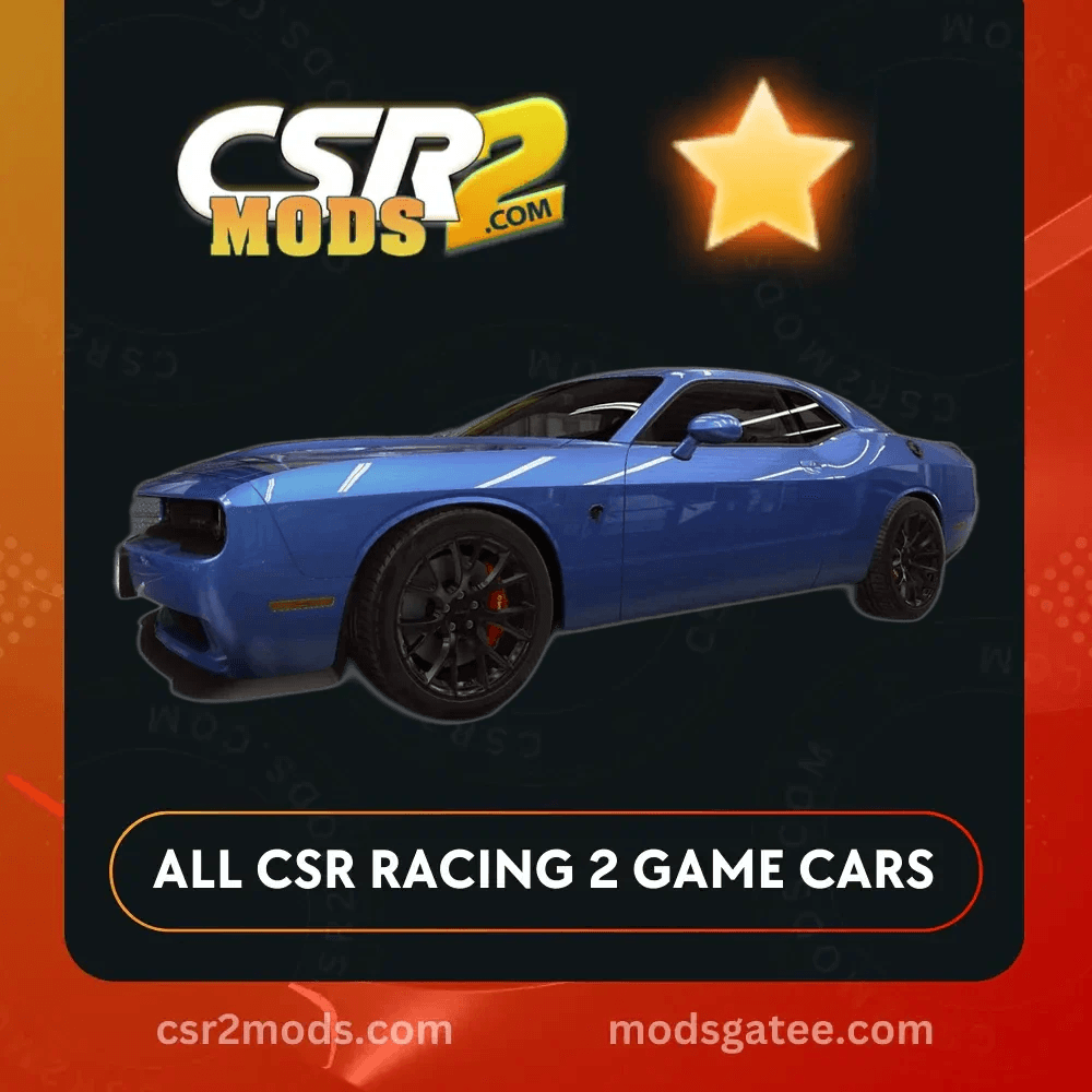CSR2 Dodge SRT Hellcat Gold Stars CSR2 Car — image 2