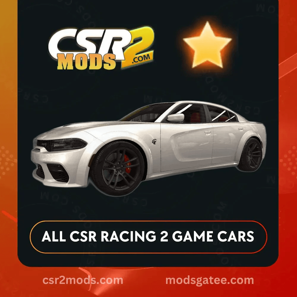 CSR2 Dodge Charger Srt Hellcat Gold Stars Car | CSR2 MODS