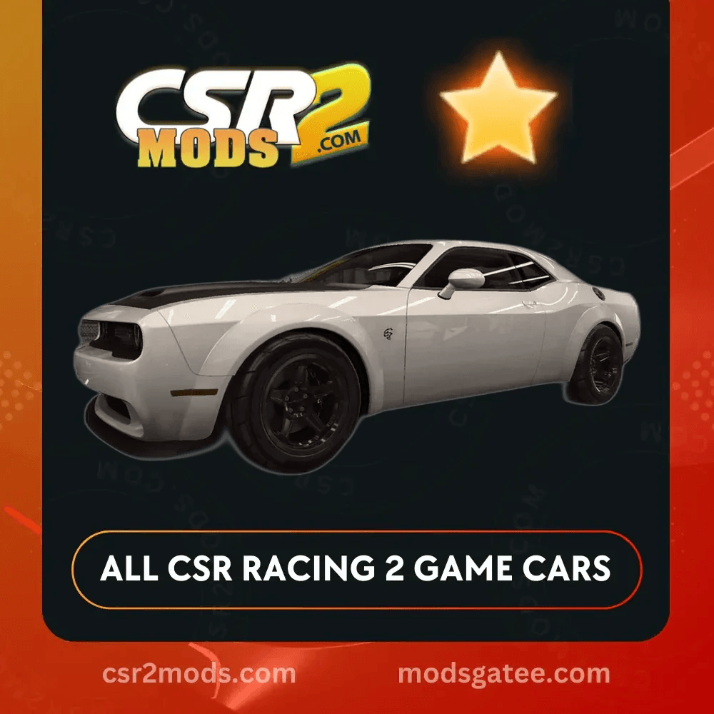 CSR2 Dodge Challenger Srt Super Stock Gold Stars Car | CSR2 MODS