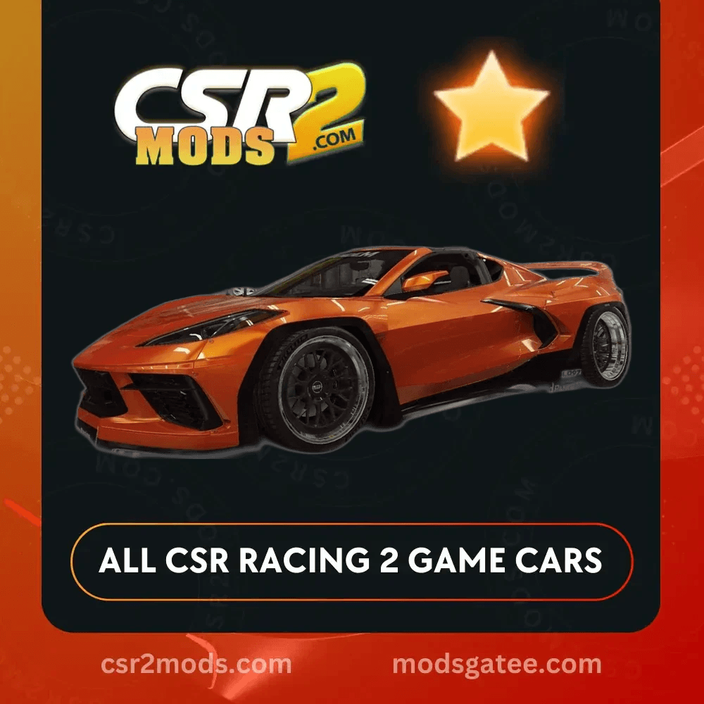 CSR2 Chevrolet Rocket Bunny Corvette Stingray Gold Stars Car | CSR2 MODS