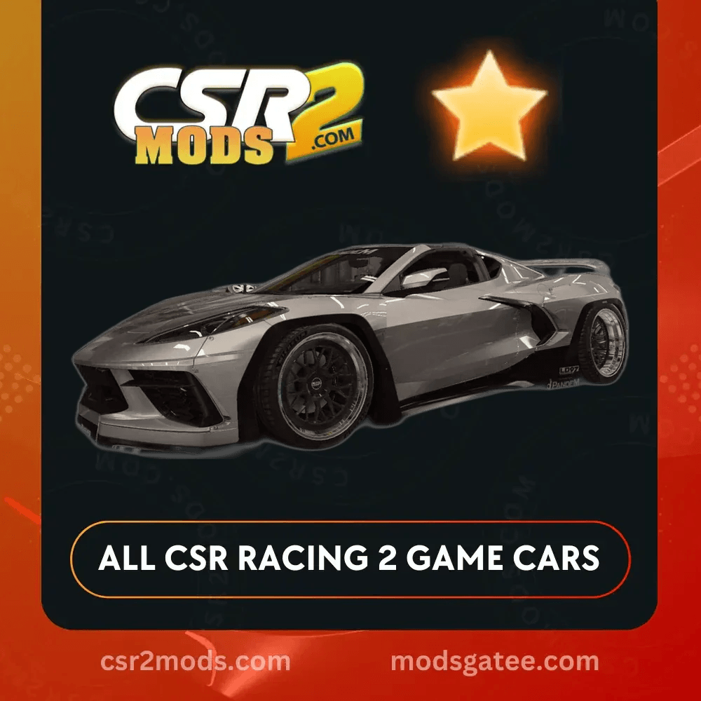 CSR2 Chevrolet Rocket Bunny Corvette Stingray Gold Stars Car | CSR2 MODS