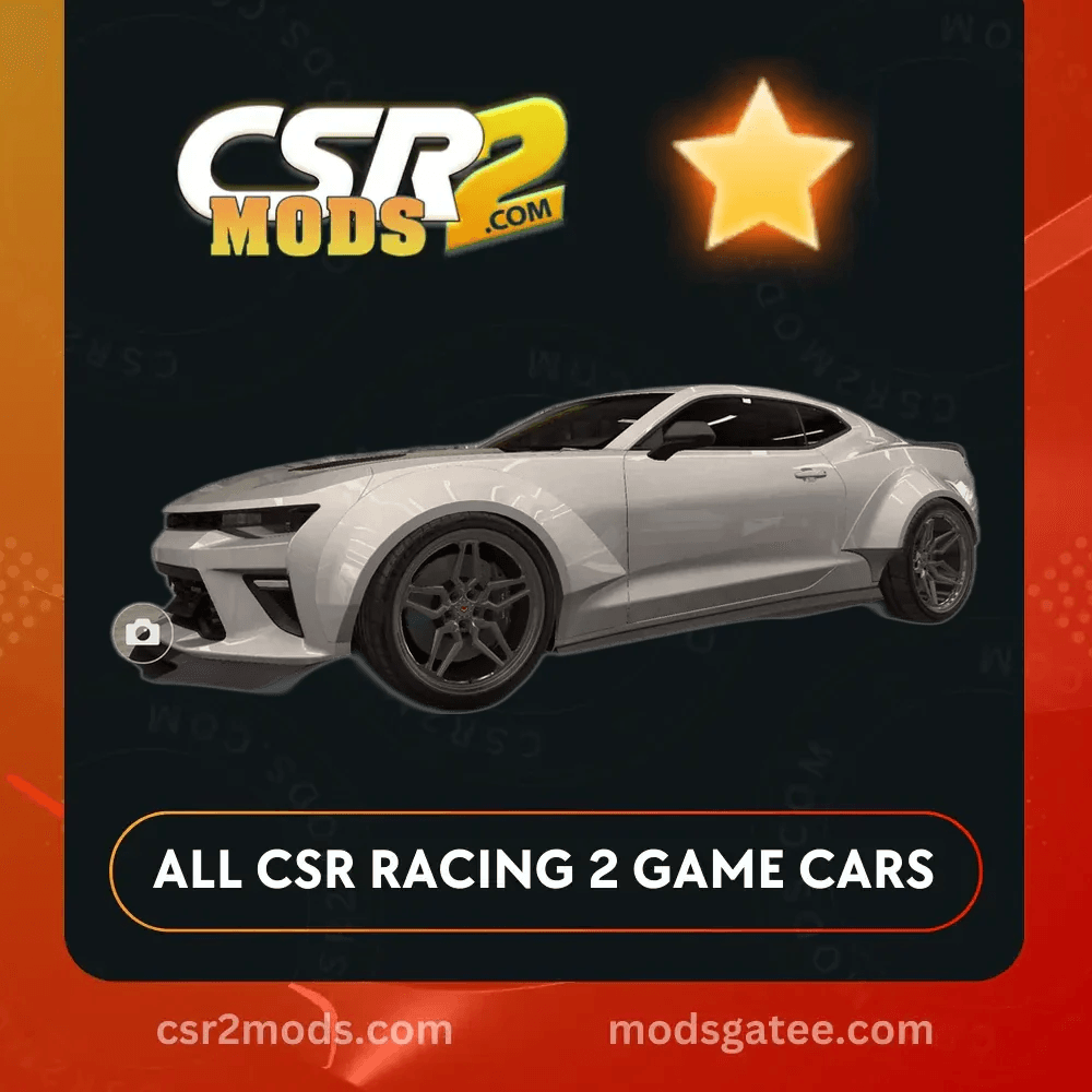 CSR2 Chevrolet Label Motorsport Camaro Gold Stars Car | CSR2 MODS