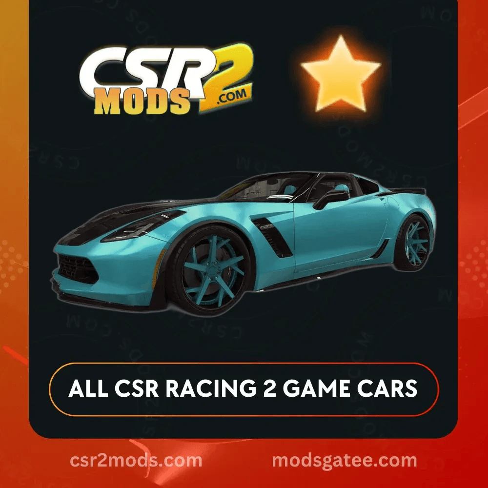 CSR2 Chevrolet Corvette Z06 Gold Stars CSR2 Car