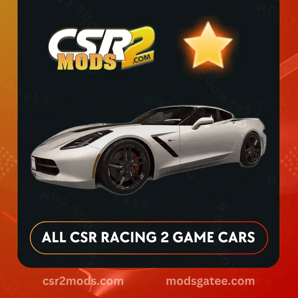 CSR2 Chevrolet Corvette Stingray Gold Stars Car | CSR2 MODS