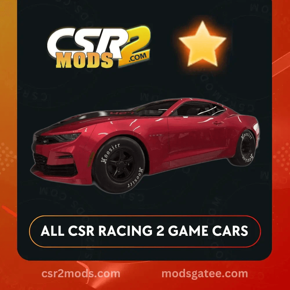 CSR2 Chevrolet Copo Camaro Gold Stars Car | CSR2 MODS