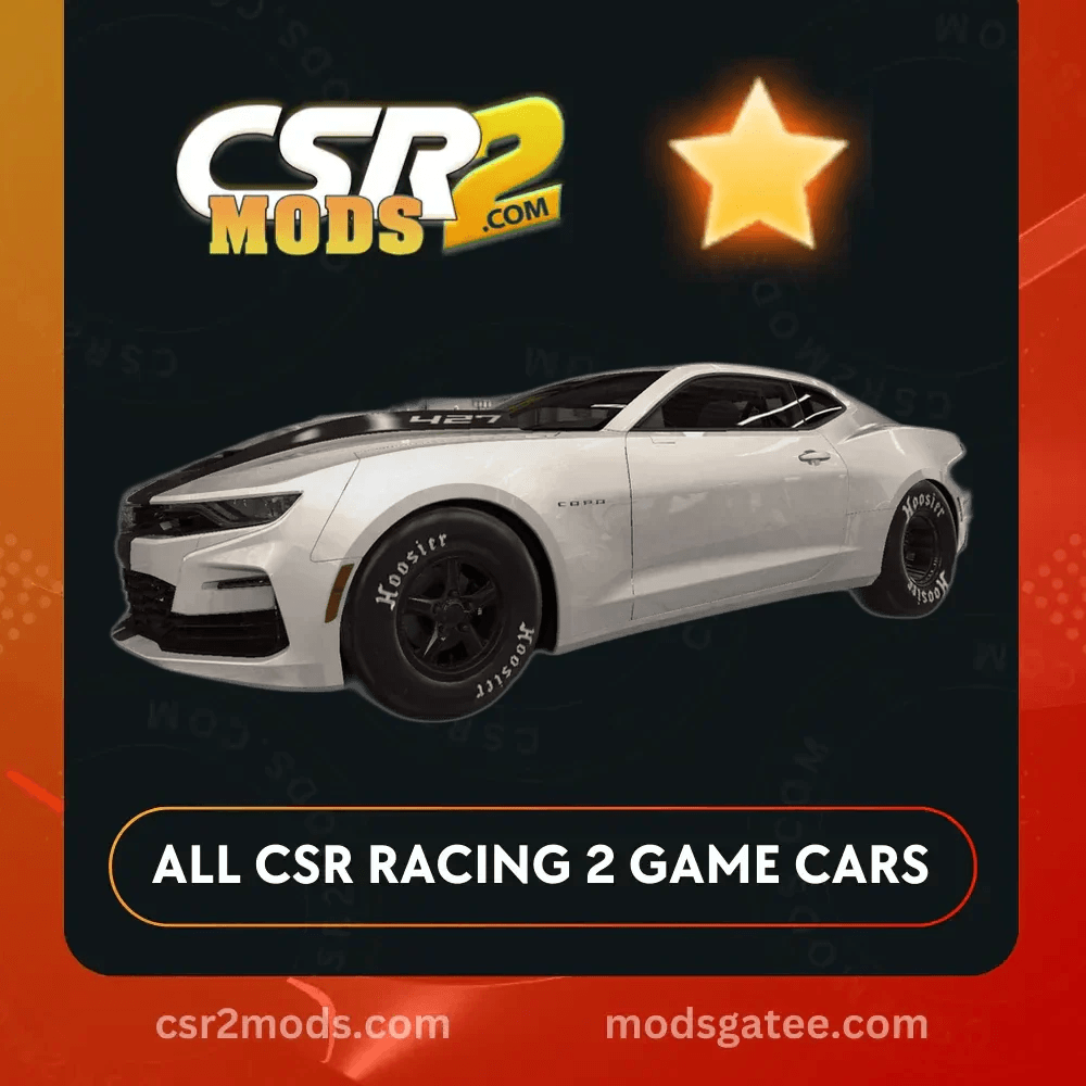 CSR2 Chevrolet Copo Camaro Gold Stars Car | CSR2 MODS