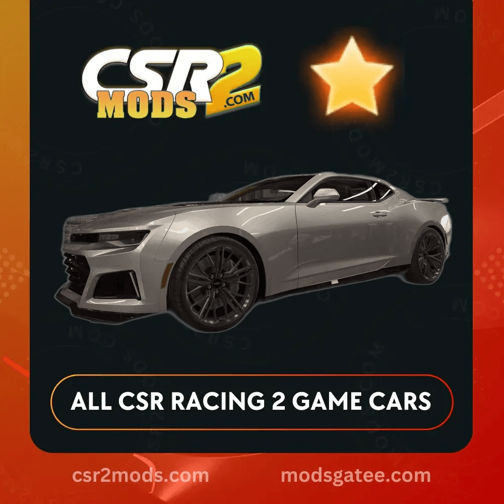 CSR2 Chevrolet Camaro Zl1 Gold Stars Car | CSR2 MODS