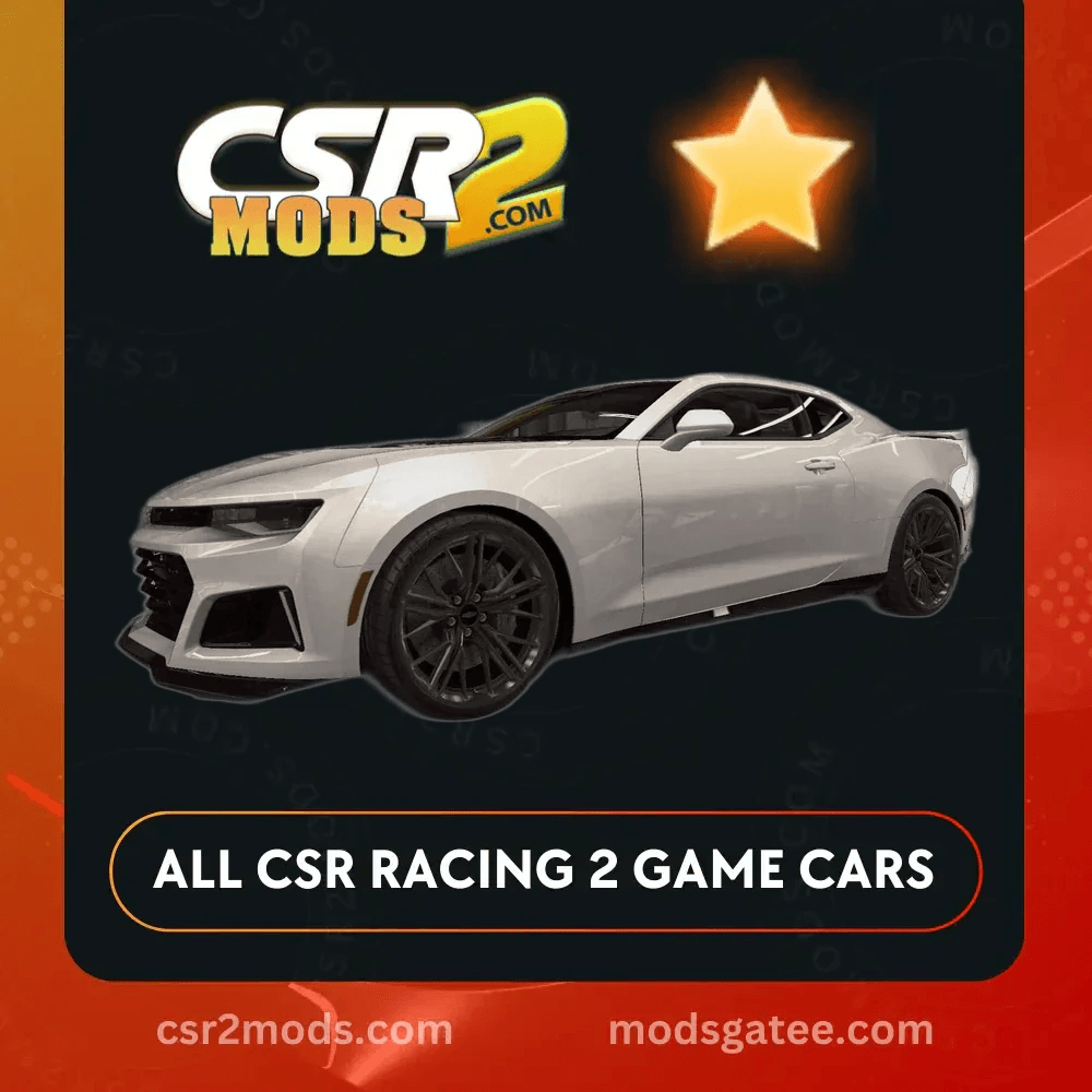 CSR2 Chevrolet Camaro Zl1 Gold Stars Car | CSR2 MODS