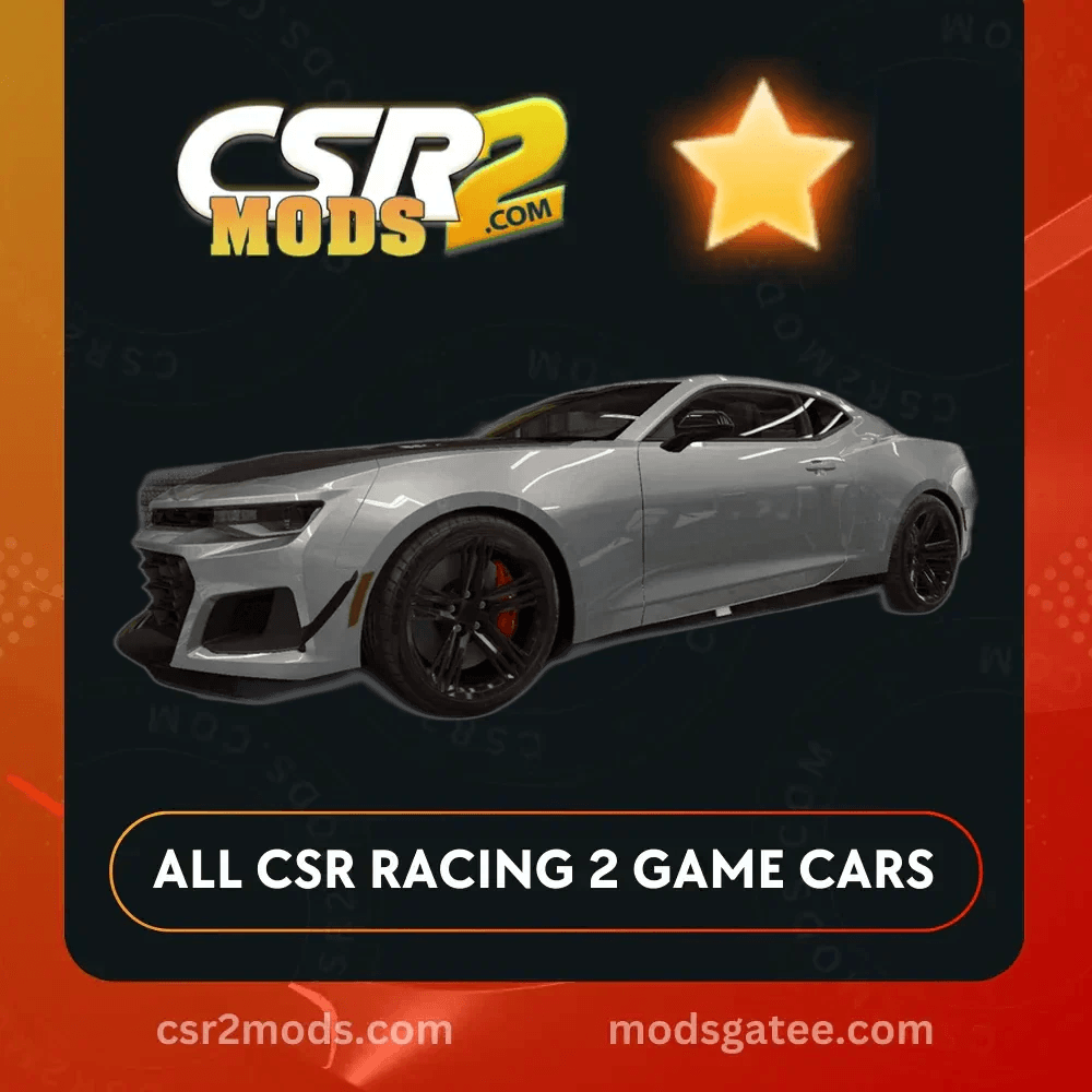 CSR2 Chevrolet Camaro ZL1 1LE Gold Stars CSR2 Car