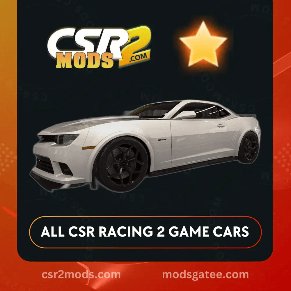 CSR2 Chevrolet Camaro Z28 Gold Stars Car | CSR2 MODS