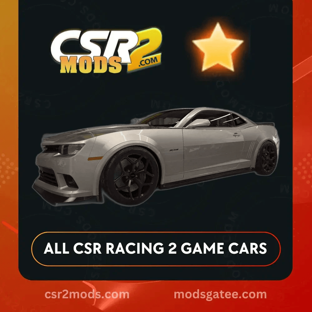 CSR2 Chevrolet Camaro Z28 Gold Stars Car | CSR2 MODS
