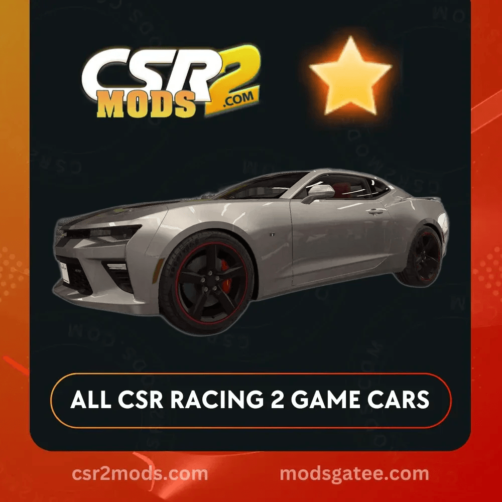 CSR2 Chevrolet Camaro Ss Gold Stars Car | CSR2 MODS