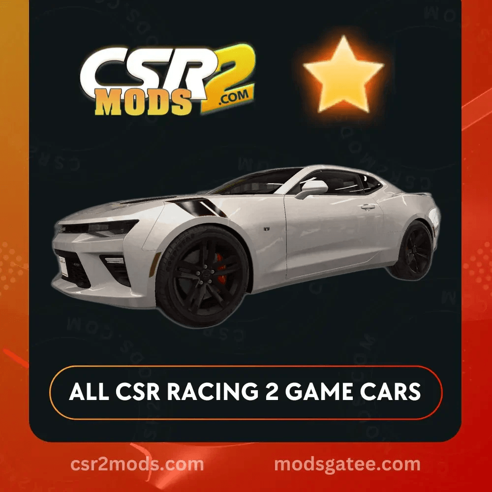 CSR2 Chevrolet Camaro Ss Gold Stars Car | CSR2 MODS