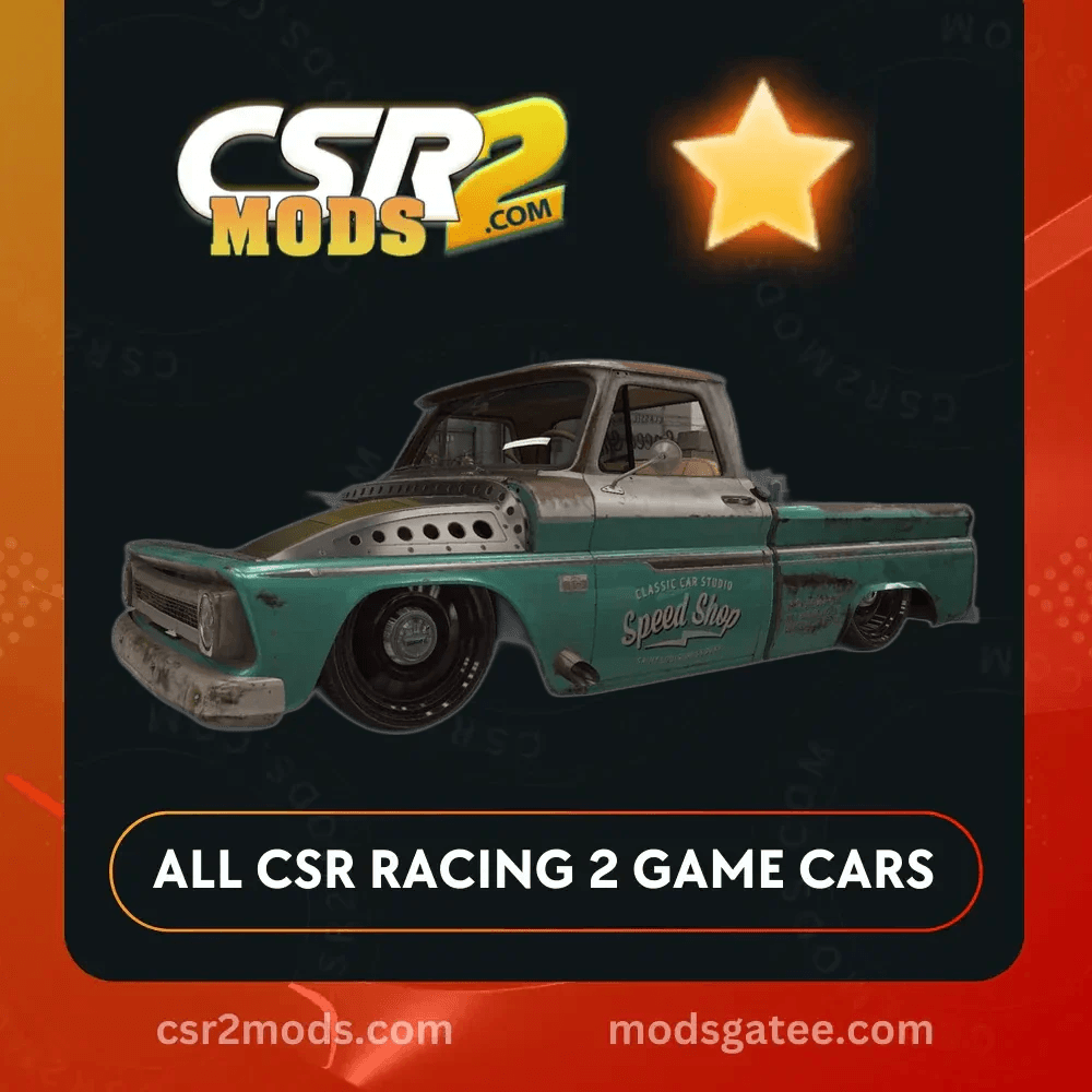 CSR2 Chevrolet C10 Tiffany Gold Stars CSR2 Car