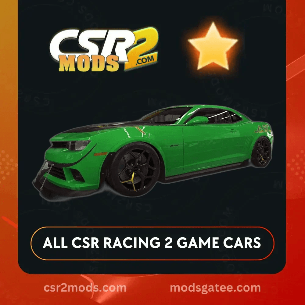 CSR2 Chevrolet Asc Camaro Z28 Gold Stars Car | CSR2 MODS