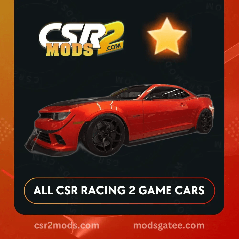 CSR2 Chevrolet Asc Camaro Z28 Gold Stars Car | CSR2 MODS