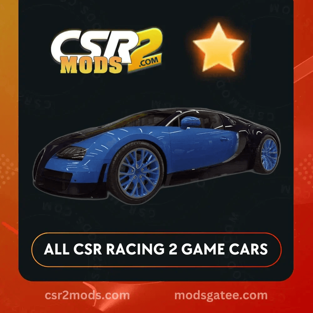 CSR2 Bugatti Veyron Super Sport Gold Stars Car | CSR2 MODS